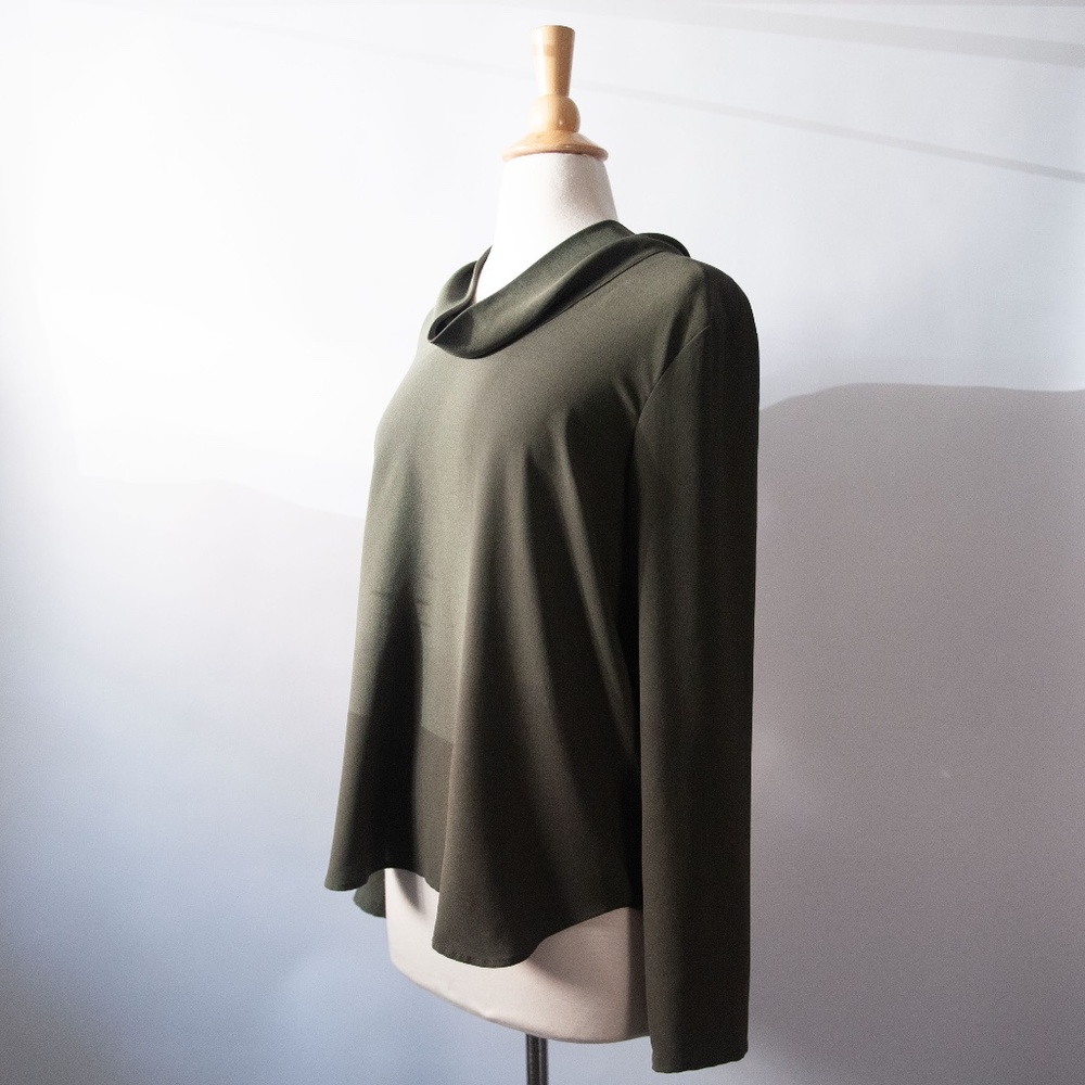 Ann Taylor Cowl Neck Top